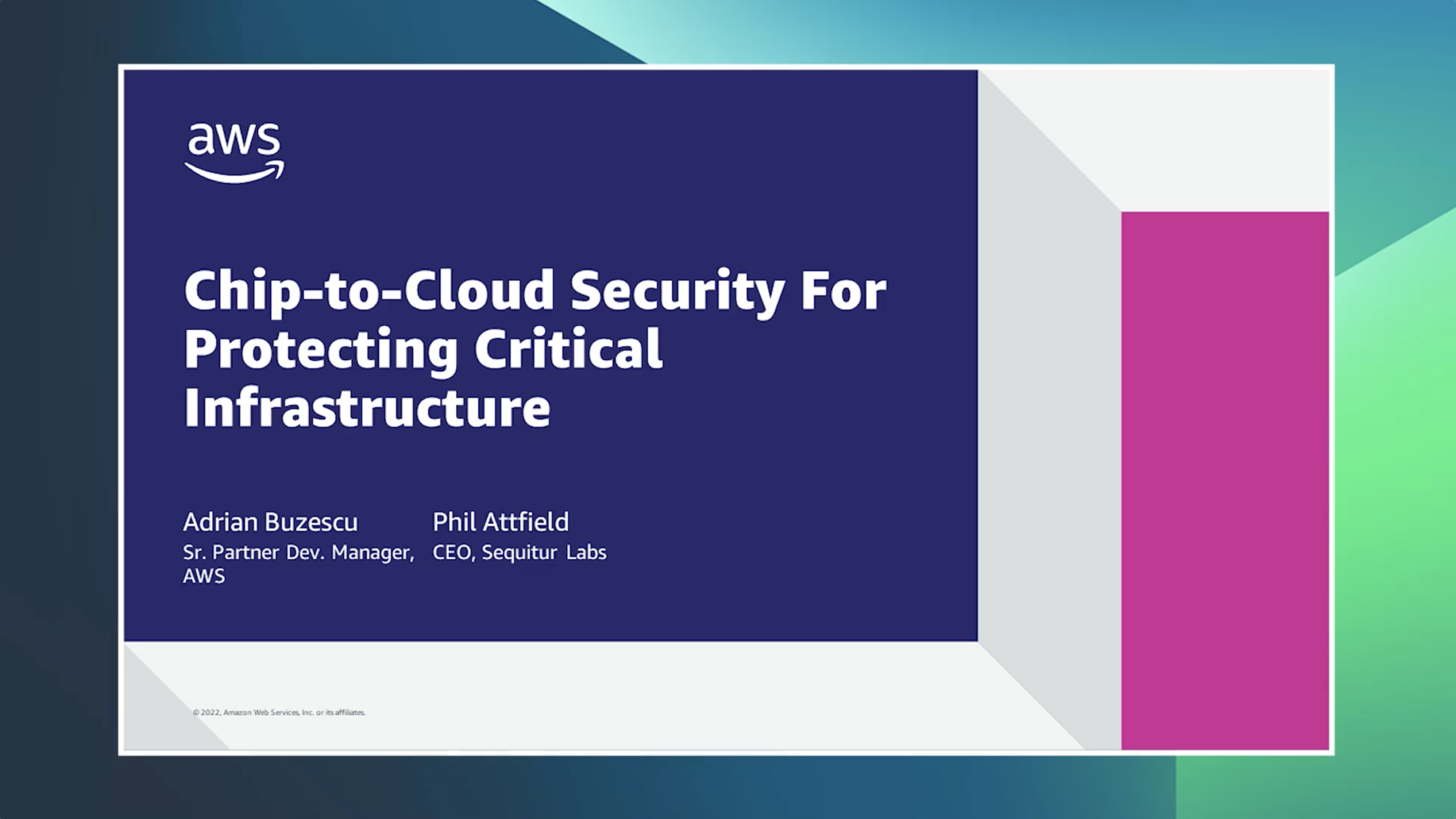Chip-to-Cloud Security For Protecting Critical Infrastructure